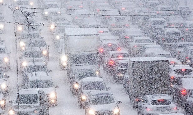 Московские власти предупредили жителей города о новом снегопаде