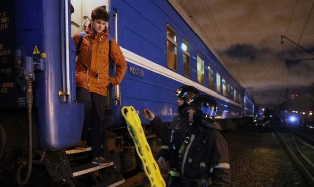 В Москве столкнулись поезд и электричка. Пострадали около 50 человек