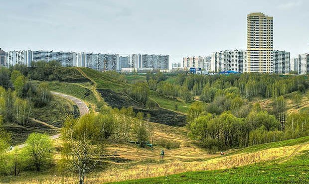 Московская полиция задержала участников собрания защитников парка «Крылатские холмы»