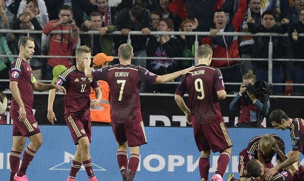 Сборная России по руководством Слуцкого обыграла Швецию в отборочном матче Евро-2016  