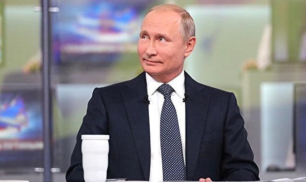 Российские граждане теряют интерес к «прямой линии» с президентом Путиным