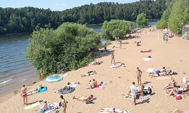 В Москве 1 июня открываются городские пляжи. Осталось дождаться тепла  