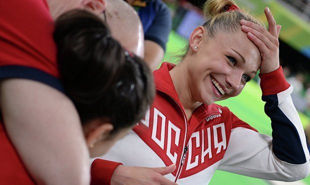 Гимнастка Мария Пасека завоевала серебряную медаль на Играх в Рио