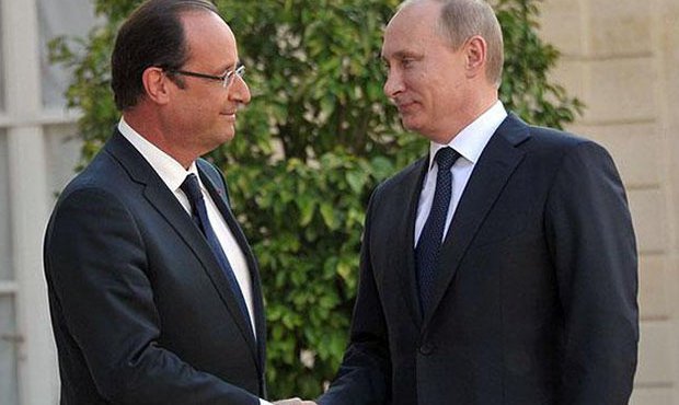 Владимир Путин и Франсуа Олланд договорились о компенсации за «Мистрали»