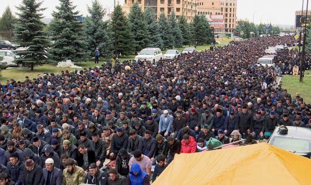 Власти Ингушетии собирают личные данные участников протеста против передачи земли Чечне