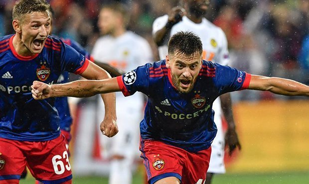 Московский ЦСКА вышел в групповой этап Лиги чемпионов