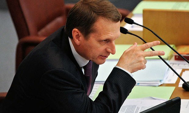 Единоросс Нарышкин поддержал проект обращения к Путину об отмене системы «Платон»