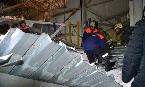 В Новосибирской области при обрушении крыши конного клуба погибли два человека