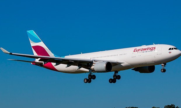 Немецкий лоукостер Eurowings прекратит полеты в Россию