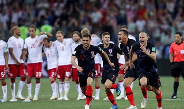 Сборная России сыграет в четвертьфинале ЧМ-2018 с Хорватией