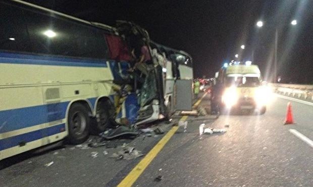 В Воронежской области столкнулись два пассажирских автобуса. Пять человек погибли