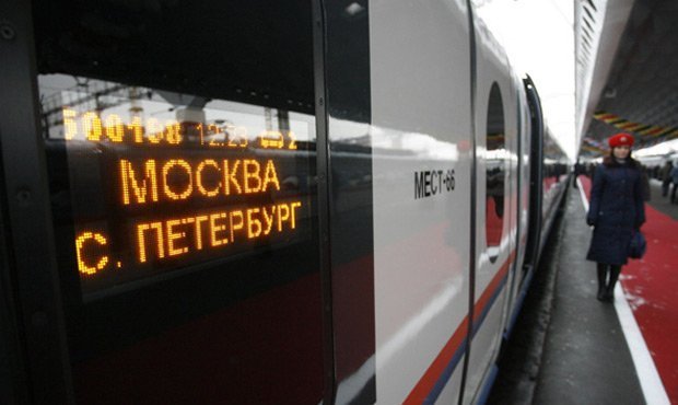 По направлению Москва – Петербург произошел сбой в движении поездов