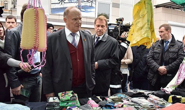 СКР спустя почти месяц заинтересовался инцидентом при посещении Зюгановым рынка в Иркутске