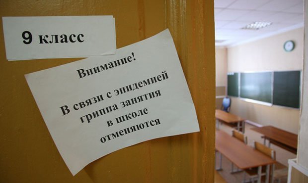 В России в связи с ростом заболеваемости гриппом закрыли около 300 школ