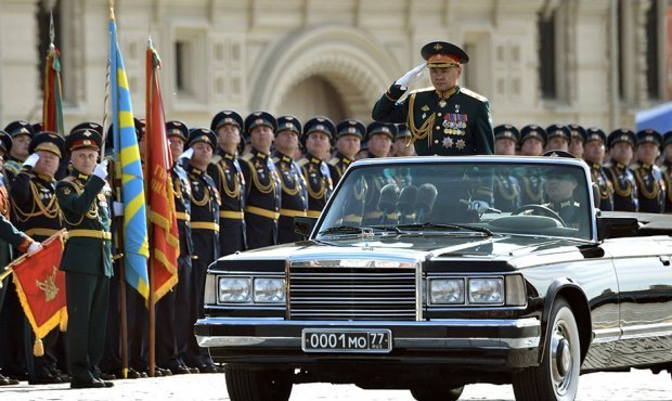 На Красной площади прошел военный парад в честь победы в Великой Отечественной войне