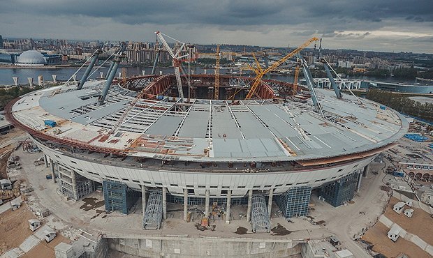 Срок сдачи стадиона «Зенит-Арена» в очередной раз перенесли