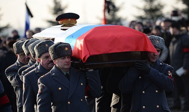 Минобороны заказало российские флаги для похорон военных на 25 млн рублей