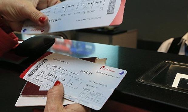 Российские авиакомпании повысили цены на билеты на 5-33%
