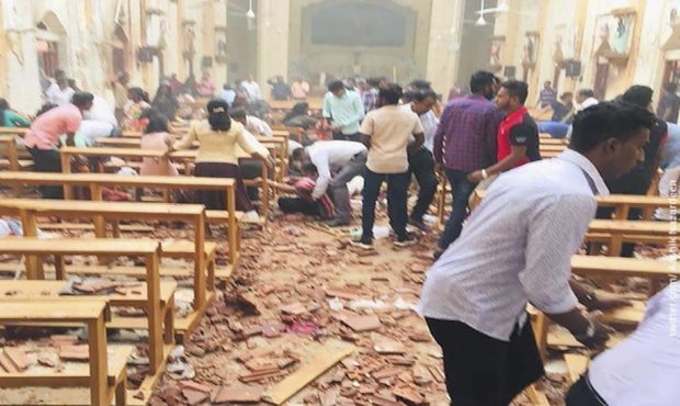 На Шри-Ланке во время празднования католической Пасхи прогремели взрывы в трех храмах