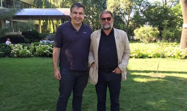 Музыкант Борис Гребенщиков в Одессе встретился с Михаилом Саакашвили