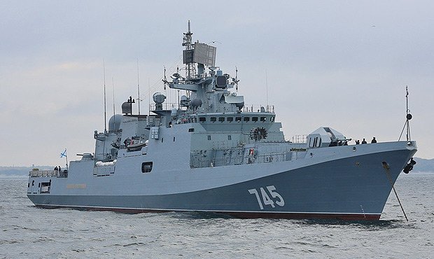 Головной фрегат Черноморского флота «Адмирал Григорович» вышел на боевую службу