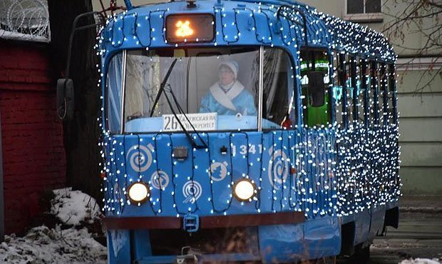 В Москве в новогоднюю ночь общественный транспорт будет работать круглосуточно