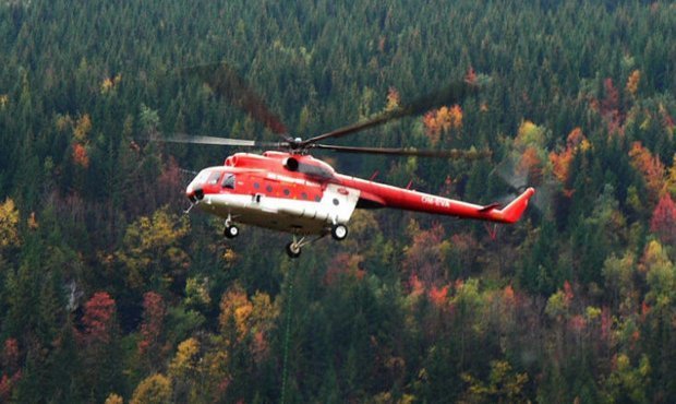 На месте крушения вертолета Ми-8 в Туве найдены останки последнего погибшего