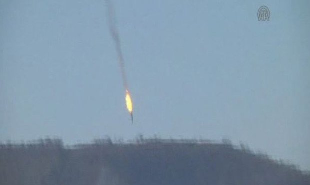 Турецкие ВВС сбили российский штурмовик Су-24 на границе с Сирией
