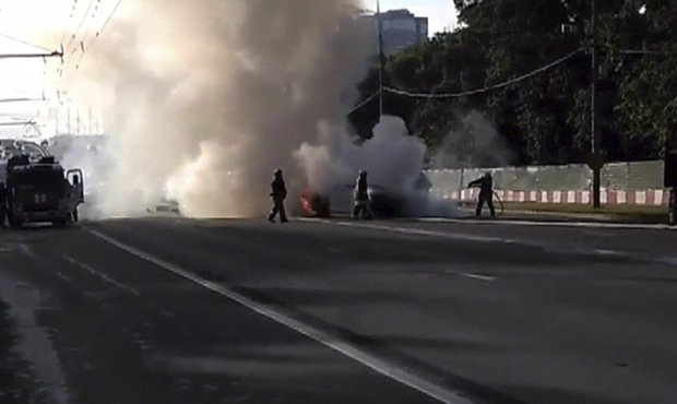 Предполагаемый виновник аварии на Волоколамском шоссе скрылся с места происшествия