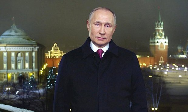 Гостелеканалы скрыли счетчик дизлайков под новогодним обращением Владимира Путина