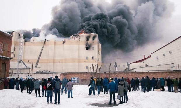 Пожарная лаборатория МЧС сообщила о поджоге в игровой комнате ТЦ «Зимняя вишня»