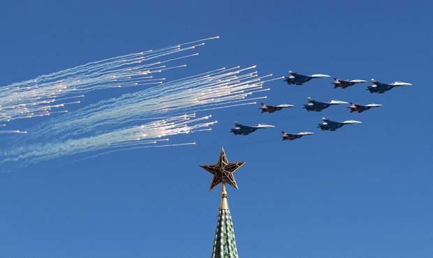 Воздушное пространство над Москвой частично закроют из-за репетиции парада Победы