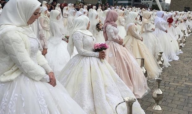 Фонд Ахмата Кадырова оплатил 207 жителям Чечни выкуп за невест
