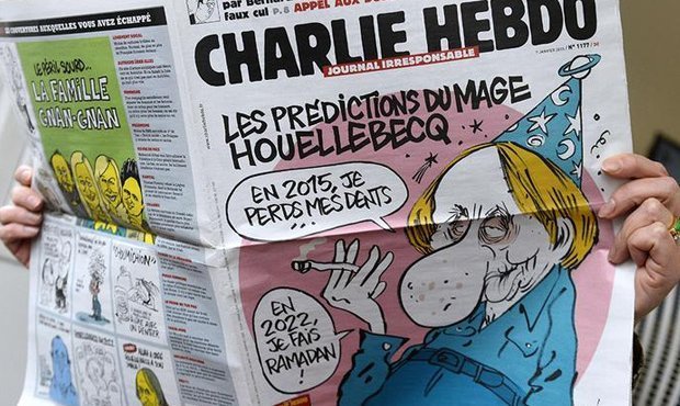 Скандальный журнал Charlie Hebdo получил премию за развитие свободы слова