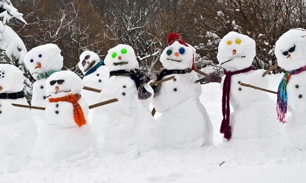 Жители Омска готовят «протест снеговиков» против плохой уборки города