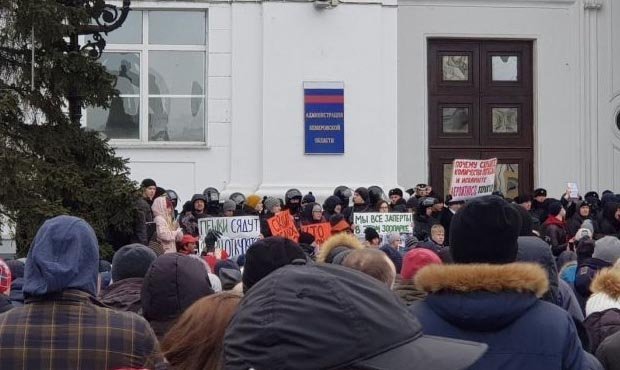 Жителям Кемерова отказали в проведении митинга с требованием отставки Тулеева с поста спикера облдумы