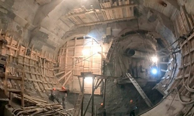 В Санкт-Петербурге в шахте строящейся станции метро погиб рабочий