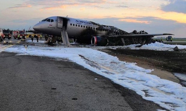 Эксперты восстановили полную картину жесткой посадки самолета SSJ100 в «Шереметьево»