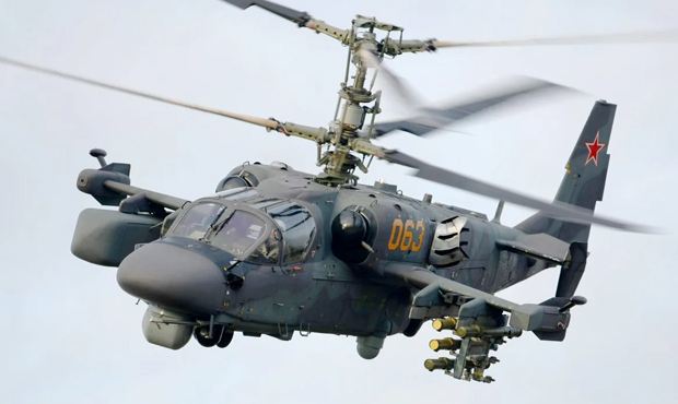 Пилоты российского Ка-52 впервые в мире катапультировались из подбитого вертолета