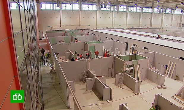 В Москве временные госпитали для пациентов с COVID-19 не будут демонтировать минимум год