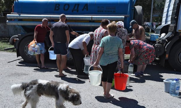 Северный Крым остался без воды вслед за центральным. Ситуация с водоснабжением становится критической