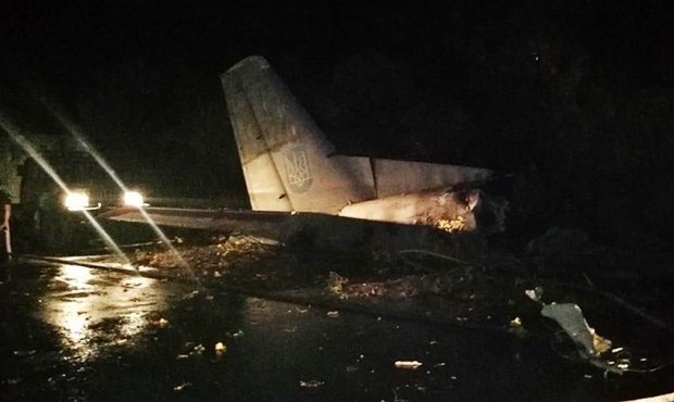 В Харьковской области разбился самолет Министерства обороны Украины