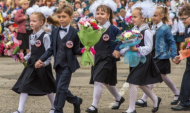 В одной из школ Краснодара сформировали 33 первых класса