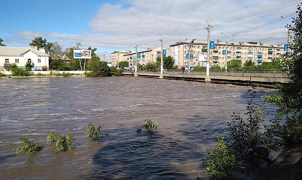 На востоке Забайкальского края из-за сильных ливней обрушилось два моста и размыло дороги