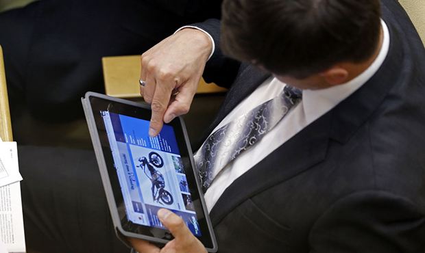 Госдума утилизирует ноутбуки, принтеры и телефоны, которыми пользовались депутаты прежнего созыва
