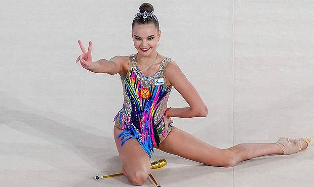 Дина Аверина завоевала два золота на ЧМ по художественной гимнастике