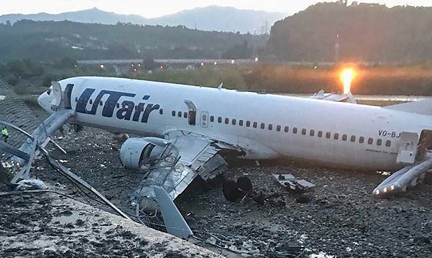 Пилоту «ЮТэйр» предъявили иск на 900 млн рублей из-за аварии при посадке в аэропорту Сочи