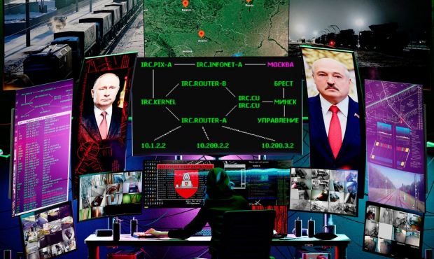 Переброску российской военной техники в Беларуси попытались остановить 60 хакеров