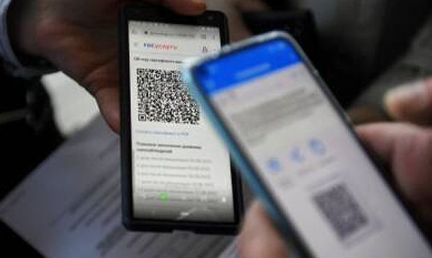 Власти Петербурга отменили QR-коды для посещения общественных мест