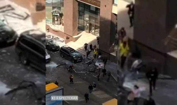 В московском бизнес-центре прогремел взрыв. Есть пострадавшие